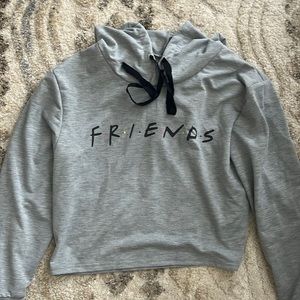 Cropped Friends Hoodie